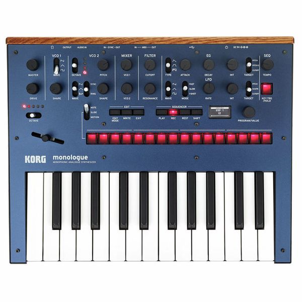 Korg Monologue Blue Case Set
