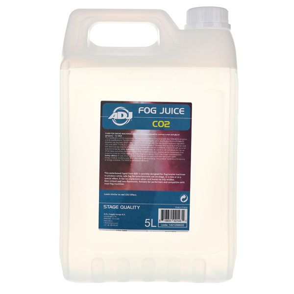 ADJ Fog Juice CO2 - 5 Liter