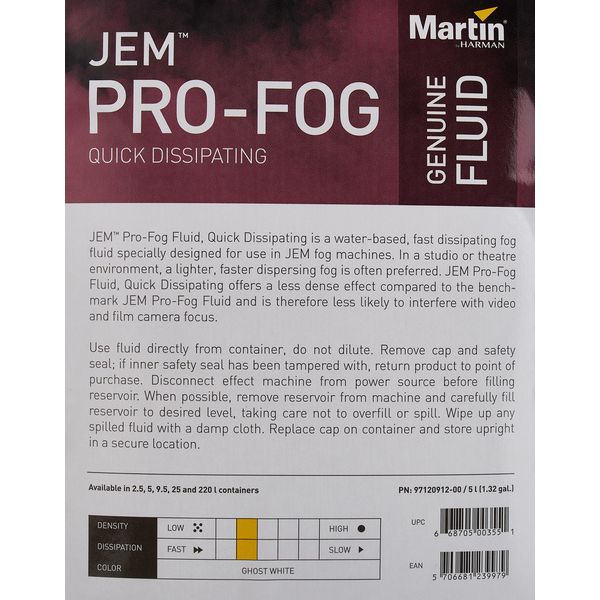 JEM Pro-Fog 5l Quick