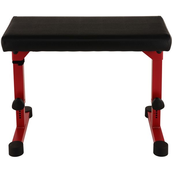 K&M 14087 Keyboard Bench Ruby Red
